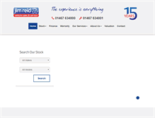 Tablet Screenshot of jimreidvehiclesales.co.uk